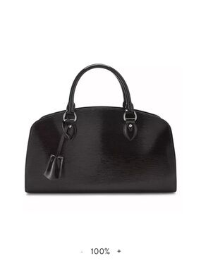 Authentic Louis Vuitton electric black pont neuf. Comes with original dust bag
